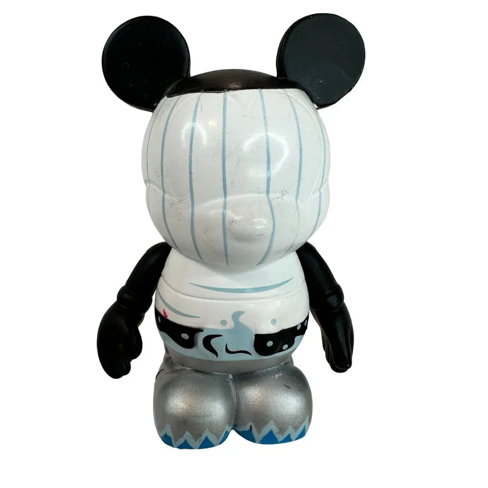 Disney Vinylmation Zooper Heroes Set Of 4 Chimp Rhinos Astronaut & Striped Mouse